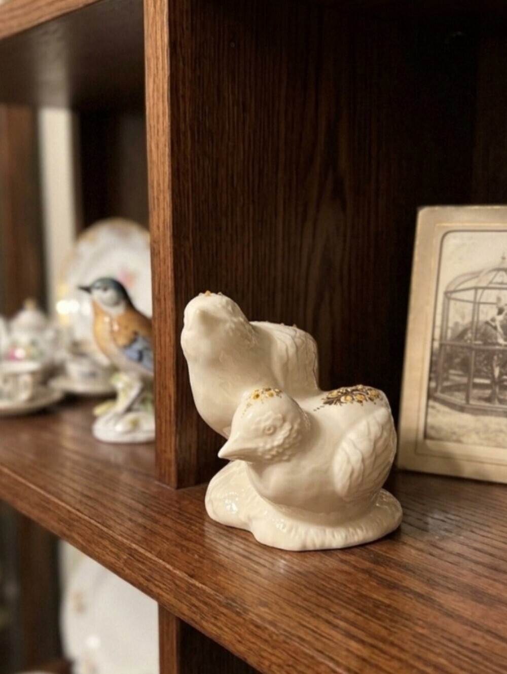 Vintage Lenox 1992 USA China Jewels Collection Baby Chick's Figurine